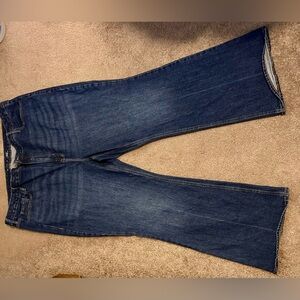 Old Navy Dark Blue Flare Jeans